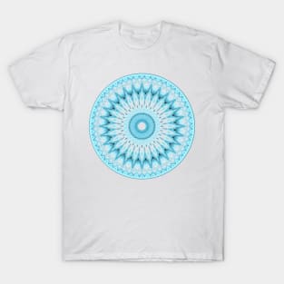 Soft Turquoise Mandala T-Shirt